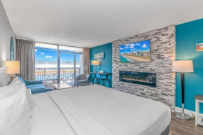 Immaculate! LED Fireplace - Renovated King Suite - Sleeps 4! - Landmark Resort 1508